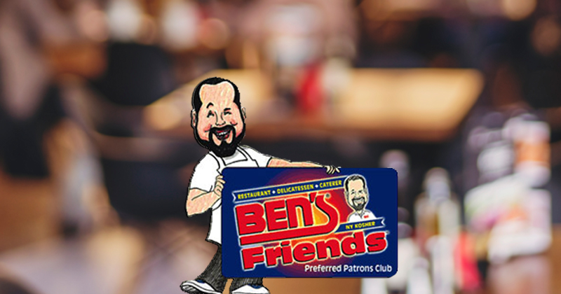 Ben’s Friends Preferred Patrons Club Card